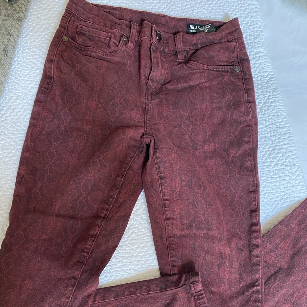 Blank NYC Snakeskin Print Jeans
